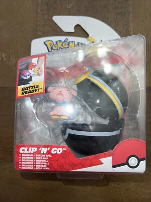Pokemon Snubbull Clip 'N' Go Pelota de Lujo Listo para Batalla# Foto 1 de 4