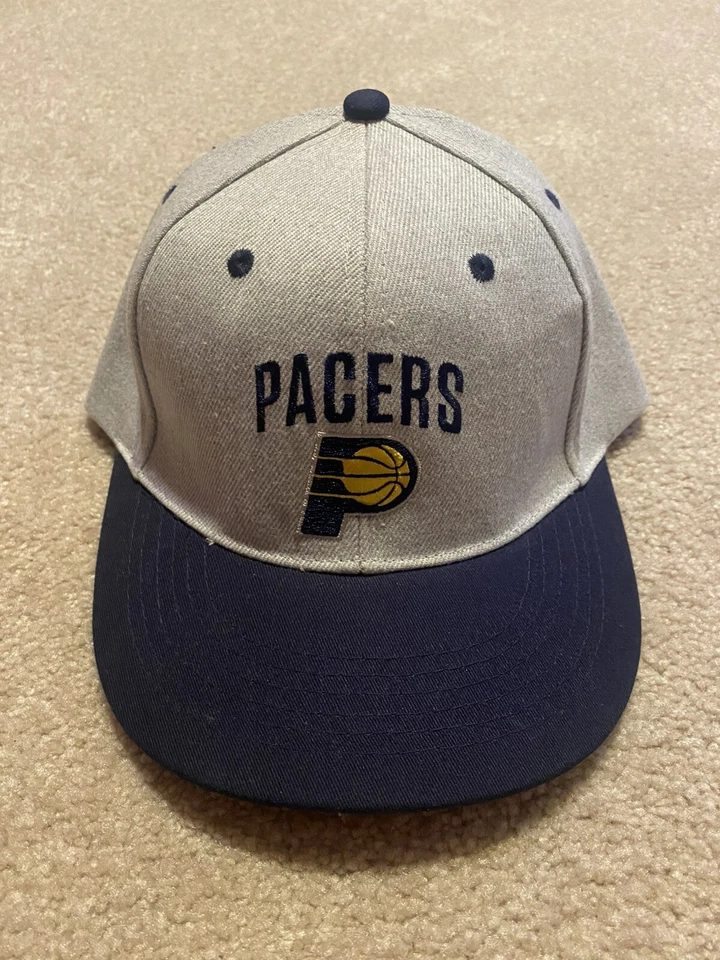 Бейсболка Indiana Pacers; регулируемая; серая с синими полями; Lucas Oil Collab - Изображение 1 из 3