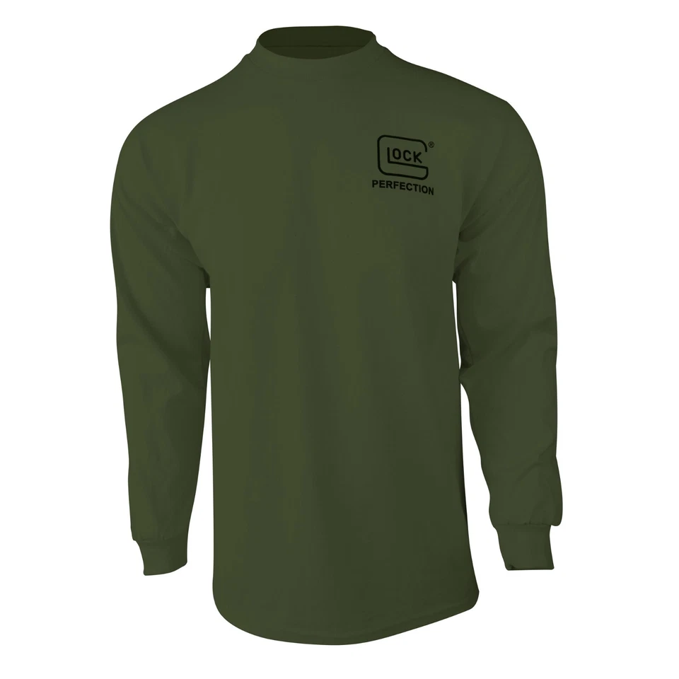 Glock Born In Austria Military Green Long-Sleeve Men's T-Shirt 2Xl AP96069