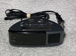 Westclox 4135 Digital Alarm Clock Black Grey TESTED - Picture 1 of 11