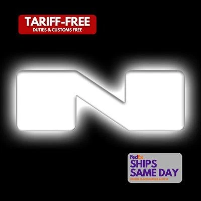 Oracle Lighting 3140-N-001, One White Plastic Illuminated Led Letter-N Performan - Imagem 1 de 4