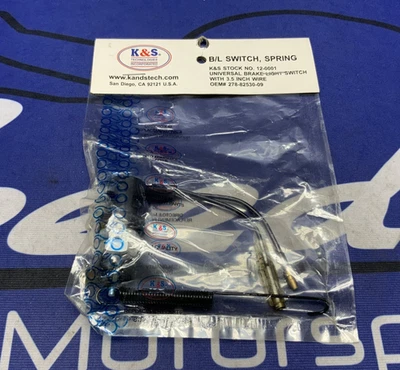 K&S Universal Brake Light Switch 12-0001 - Image 1 of 4