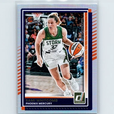 2025 Panini WNBA Donruss - Sami Whitcomb #3 - Silver Holo - Phoenix Mercury - Image 1 of 2