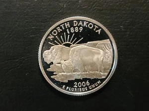 2006 S Silver Proof North Dakota 40 Coin Roll #151 - Picture 1 of 3