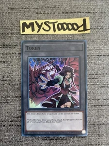 Yu-Gi-Oh! Karte Token Akiza Black Rose Dragon TKN5-EN008 Englisch Super Rare - Bild 1 von 17