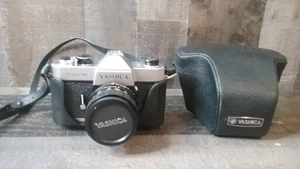 Macchina fotografica pellicola Vntge Yashica TL Electro 35 mm obiettivo automatico Yashinon-DS 50 mm 1:1.9 Giappone - Foto 1 di 13