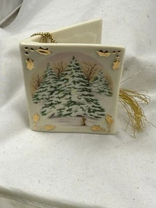 Lenox Christmas Ornament Whispering Trees 1st in Series 1999 Card NIB - Picture 1 of 8