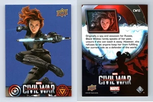Black Widow #CW15 Captain America Civil War 2016 Upper Deck Walmart Trading Card - Picture 1 of 1