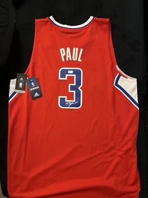 签名克里斯·保罗球衣带真品证明原装阿迪达斯 Swingman 球衣 — 第 1/3 张图片