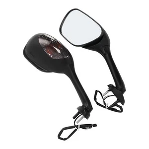 Rearview Mirrors Turn Signal Fit For Suzuki GSXR600/750 06-24 GSXR1000 2005-2016 - Picture 1 of 15