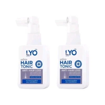 Lyo Hair Tonic AntiHairloss 30ml.x 2 bottles herbal root nourishing - Image 1 of 4