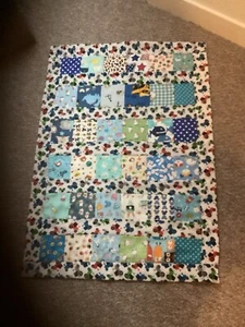 patchwork cot quilt - Picture 1 of 8