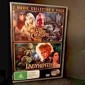 *2 Movie Collector's Pack: The Dark Crystal /Labyrinth DVD 1982 1986 VGC R4 - Picture 1 of 4