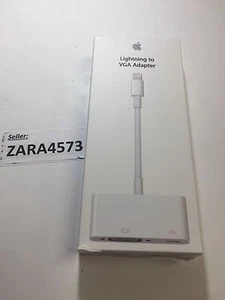 Adaptador genuino Apple Lightning a VGA modelo MD825AM/A A1439 ENVÍO RÁPIDO - Imagen 1 de 5