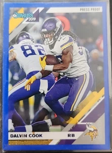 2019 Donruss Press Proof Blue Dalvin Cook #155 – Minnesota Vikings | NFL - Foto 1 di 2