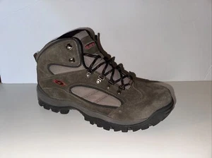 Neu Hi-Tec OUTLANDER braune wasserdichte Wanderlederstiefel Herren Größe 14 US 13UK - Bild 1 von 10