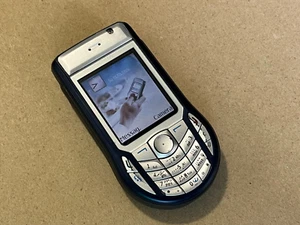 Retro Nokia 6630 - 10 MB - Dark Blue  (Factory Unlocked) GSM Mobile phone - Afbeelding 1 van 15
