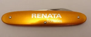 VINTAGE VICTORINOX ORANGE ALOX RENATA SWISS ARMY WATCH TOOL POCKET KNIFE VG-NR! - Picture 1 of 22