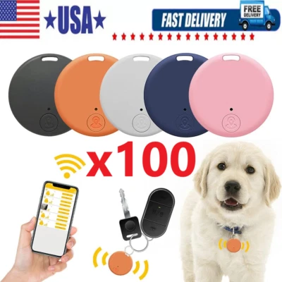 Bluetooth Mini GPS Tracking Air Key Tag Child Pet Finder Location Device LOT - Image 1 of 4