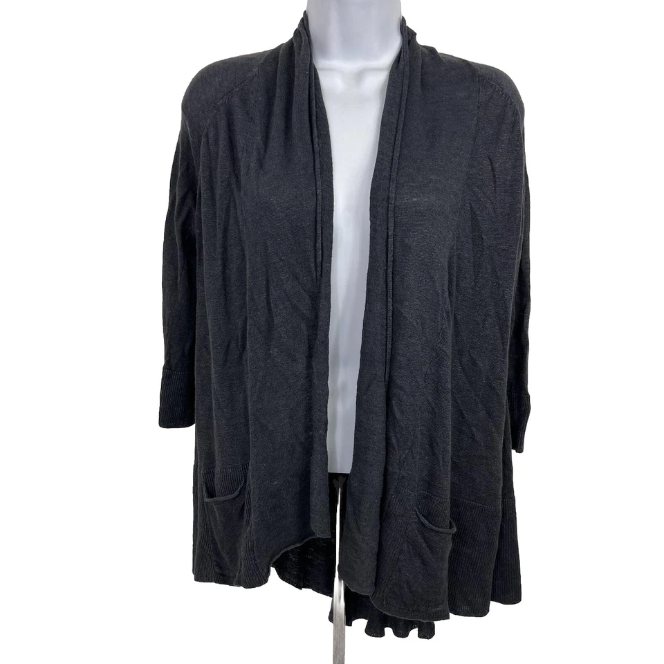 Cárdigan suéter Angel of the North Anthropologie para mujer pequeño lino en capas Foto 1 de 4