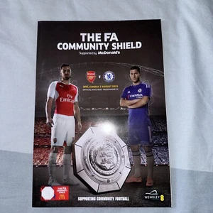 Fa Community Shield Programme Arsenal Vs Chelsea 2015 - Picture 1 of 2