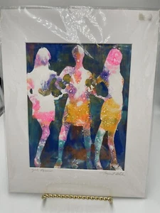 Girl Power Colorido Firmado Monoprint Bryant Whalen 11”x14” Nuevo Sin Abrir - Imagen 1 de 6