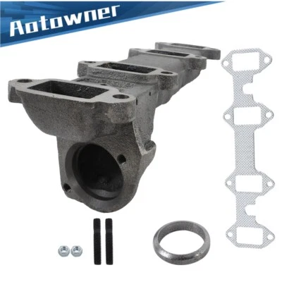 Colector de escape derecho con junta para Ford F-150 F-250 F-350 1975-1976 5,9 L 6,4 L Foto 1 de 4