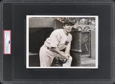 1937 Joe DiMaggio  TYPE 1 Original Photo PSA 6 x 8 - Image 1 of 2