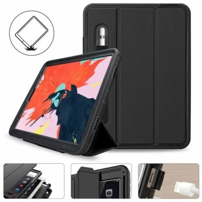 Shock/Drop-Proof [Armor Rugged] Case with Slim Front Cover for iPad Pro 11" 2018 - Image 1 of 4