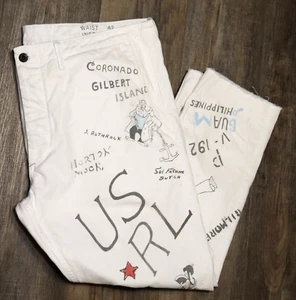 Polo Ralph Lauren GI Surplus Men's Graphic Newport Chino, 42x32 *READ DESC* - Picture 1 of 20