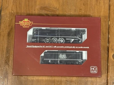 Locomotora híbrida de latón Broadway Limited 1283 HO New Haven 4-6-4 I-5 DCC/Sonido Foto 1 de 4