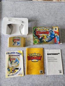 Pokemon Stadium 2 (Nintendo 64) N64 CIB completo con manuale autentico - testato!!! - Foto 1 di 16