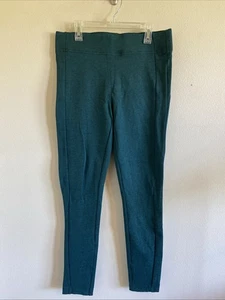 Leggings Loft Outlet verde erica pull on ponte pantaloni donna medi nuovi senza etichette - Foto 1 di 8