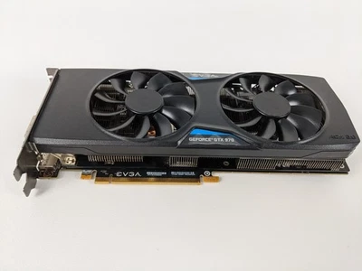 EVGA GeForce GTX 970 SSC ACX 2.0 4GB GDDR5 Graphics Card Dual Fan HDMI DVI DP - Image 1 of 4