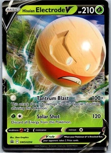 Hisuian Electrode V - Promo SWSH: Sword & Shield Promo Cards SWSH294 NM - Picture 1 of 2