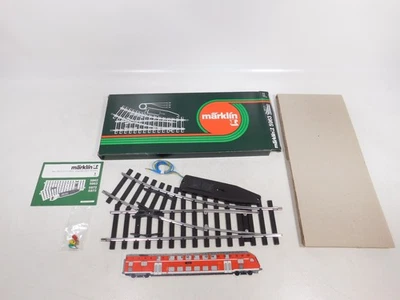 Märklin Spur 1 AC 5963 Right E-Switch L=300 Mm R=600 Mm 30° Mint Box #EE784-3 - Image 1 of 3