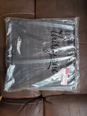 Thirty One Your Way Cube in Black Cross Pop 31 Gifts Bag Bin Organizer-NEW - Image 1 of 2