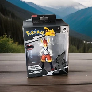 Pokémon Pokemon Select Series 9 - Cinderace Limited Edition 6" Action Figure New - Picture 1 of 2