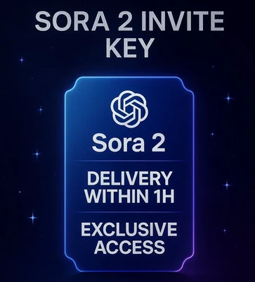 ⭐OpenAI Sora 2 Invite Code ⭐ Digital code - Video creator ⭐FAST DELIVERY⭐ - Bild 1 von 3