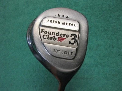 Founders Club Fresh Metal 13* 3 Wood - 43" 580 X Flex Graphite - Excellent Grip! - Image 1 of 4