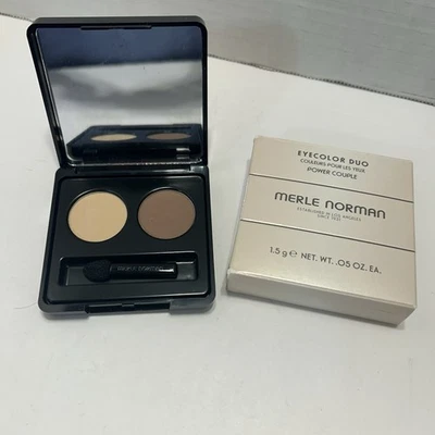Merle Norman Eyecolor Eyeshadow Duo Matte Chantilly Lace/Earthbound Power Couple - Image 1 of 4