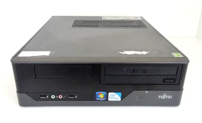 Pc Fujitsu Esprimo E 3521 E Star 5 Ram 4 Gb Hd 250 Gb Lettore Dvd Nero Usato - Immagine 1 di 4