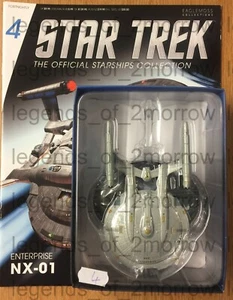 EAGLEMOSS STAR TREK STARSHIPS COLLECTION - #4 ENTERPRISE NX-01 - Picture 1 of 2