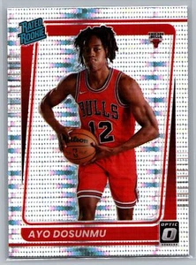 2021-22 Donruss Optic #171 Ayo Dosunmu Silver Pulsar Prizm Exclusive Bulls - Picture 1 of 2
