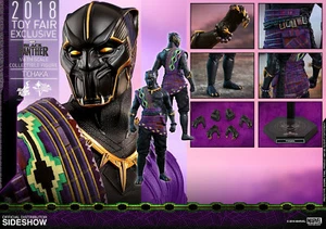 MARVEL BLACK PANTHER T’CHAKA TOY FAIR EXCLUSIVE 1/6 Action Figure 30 cm HOT TOYS - Imagen 1 de 8