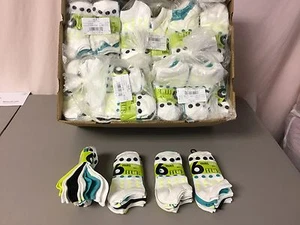 NWT USA Bulk Lot HUE Sport No Show Liner Socks Shoe 6-9 Multi 96 Pair #673Z - Picture 1 of 1