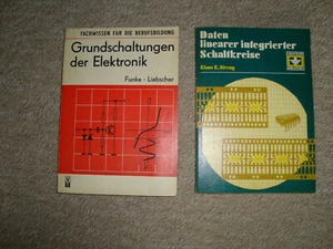 2 Computerbücher - Grundschaltung und integrierte Schaltkreise - Bild 1 von 1