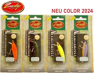 Lucky Craft Bevy Minnow 45SP Japan Wobbler, Köder, Forelle, Raubfische, Angeln - Bild 1 von 4