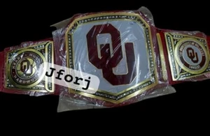  Oklahoma Sooners NFL Championship Gürtel Erwachsene Größe 2 mm - Bild 1 von 2