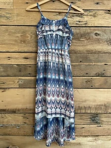 Xhilaration Girls Hi Low Maxi Dress Multi Color Sz L - Picture 1 of 3